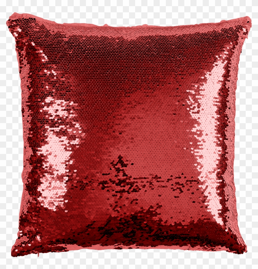 Red Sequin Personalised Cushion - Nicolas Cage Sequin Pillow Clipart