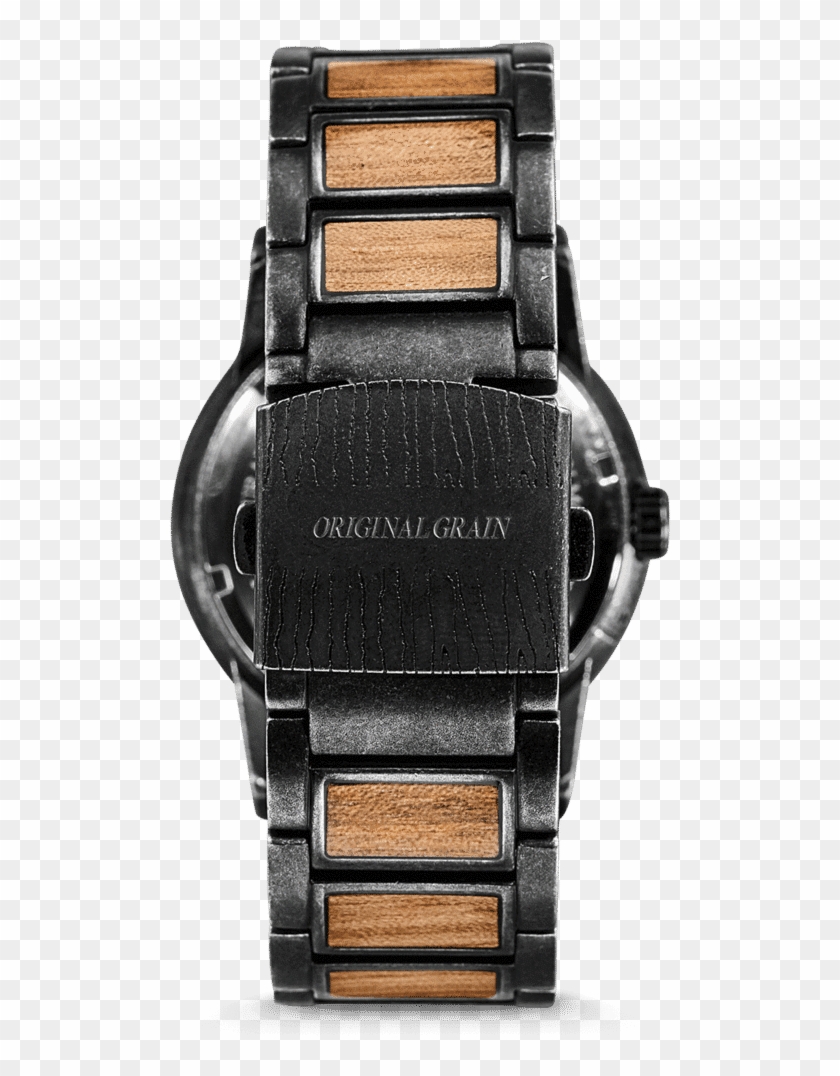 Koa Stonewashed Steel Barrel 42mm - Analog Watch Clipart #3188983