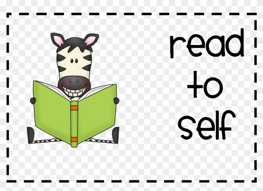 Daily 5 Word Work Clipart - Animals Reading Books Clipart - Png Download