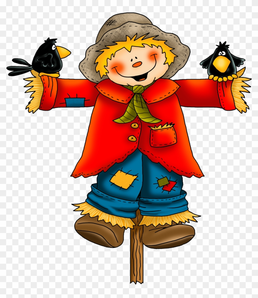 Download Scarecrow Transparent Png - Cute Clip Art Scarecrow #3189516