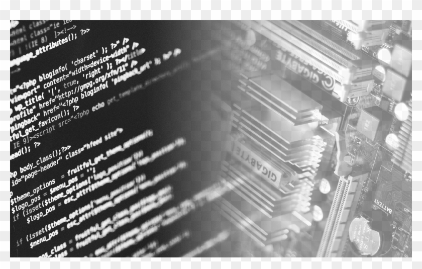 Hardware-code - Software Developer Clipart