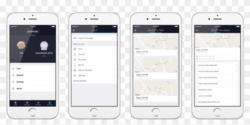 Image Result For Uber Partner App Map - Iphone Clipart #3190009