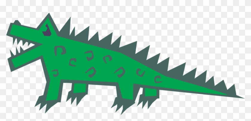 Teeth Claws Alligator Spikes Png Image - Crocodiles Clipart #3190424