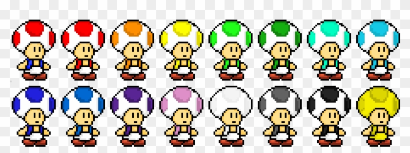 Toad Colors Classic Toad Golden Toad - 星 の カービィ 壁紙 Clipart