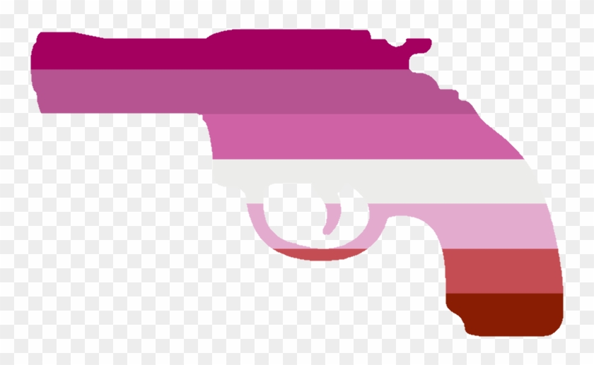 Lesbiangun Discord Emoji - Trigger Clipart #3190776