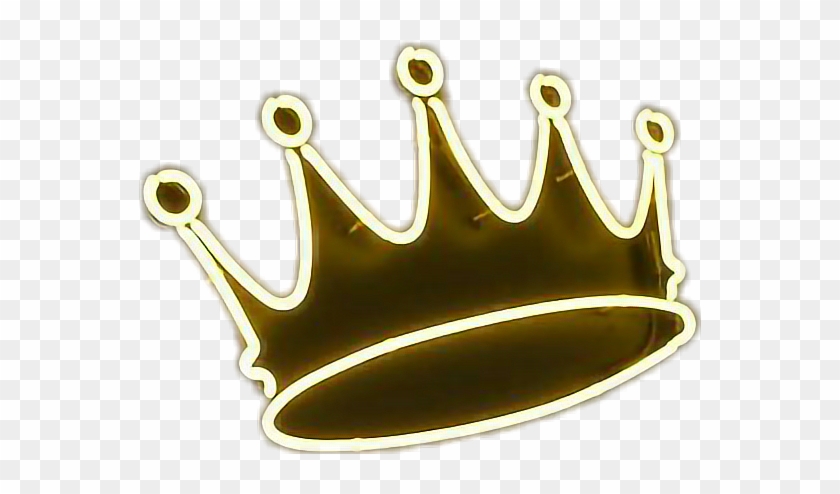 #coroa #neon #freetoedit - Neon Crown Png Clipart