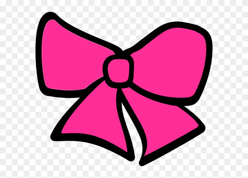 Hair Bow 1 Png - Pink Bow Tie Clipart Transparent Png #3190866