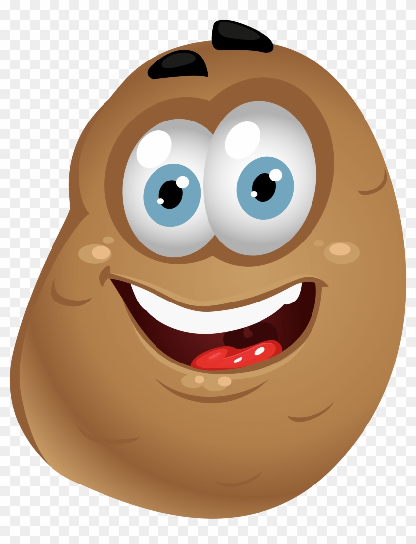 Vegetable Animation Fruit Clip Art - Potato Clip Art - Png Download #3191424