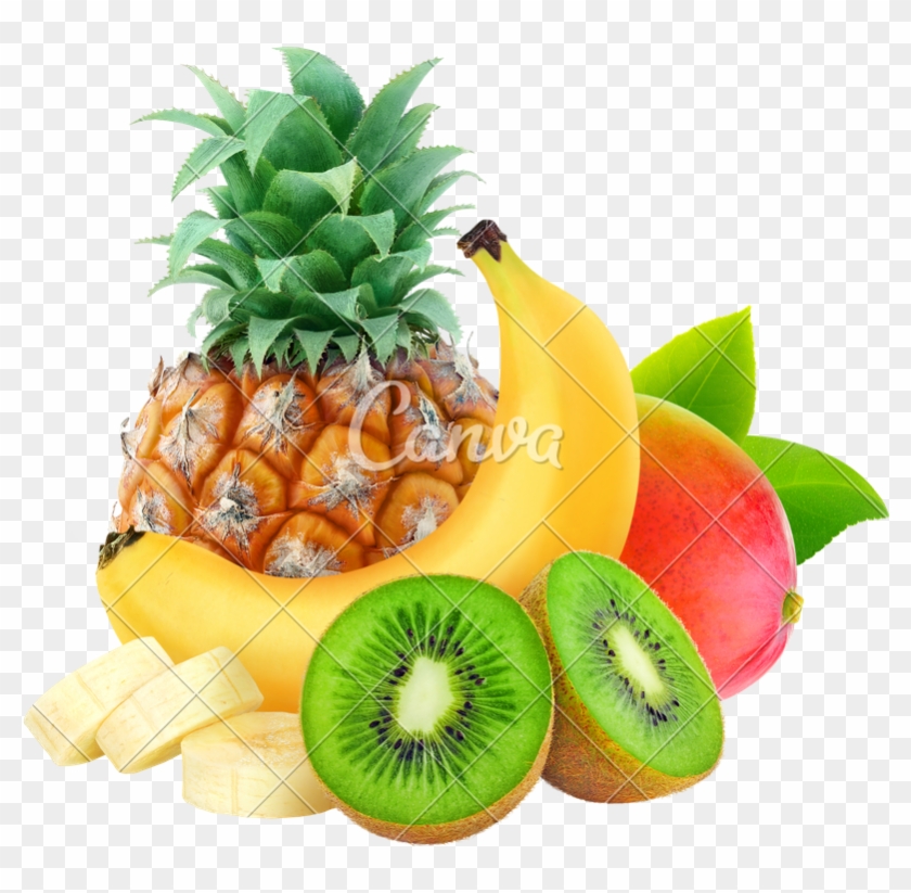 Tropical Fruits Png - Five Star Juice Clipart #3191757
