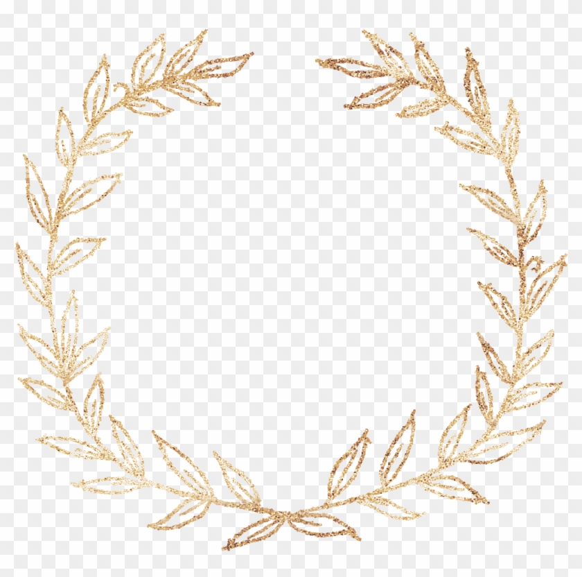 #golden #gold #circles #corcle #round #roundborders - Motif Clipart #3191817