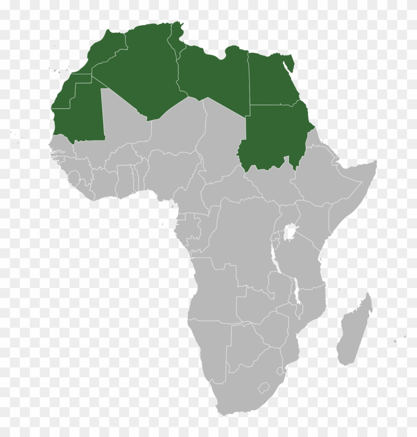 Africa World Map With Transparent Background - African Union Clipart