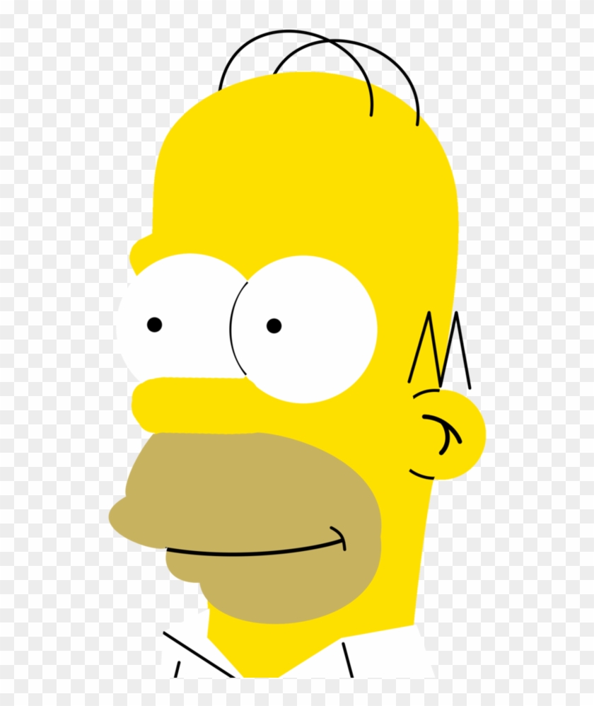 Homer Simpson Bart Simpson Drawing Homer 810 987 Transprent - Simpsons Homer Face Png Clipart #3192673