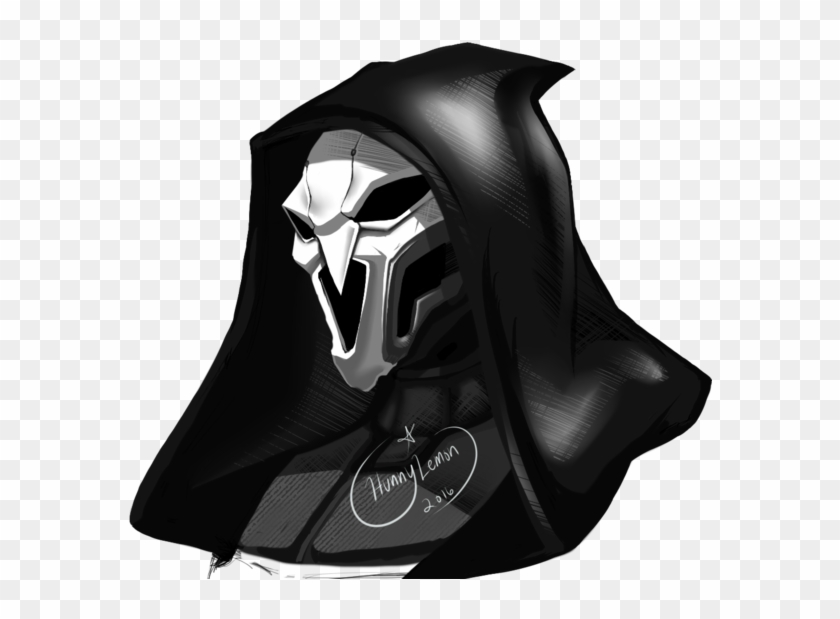 All Fear The - Overwatch Reaper Face Png Clipart