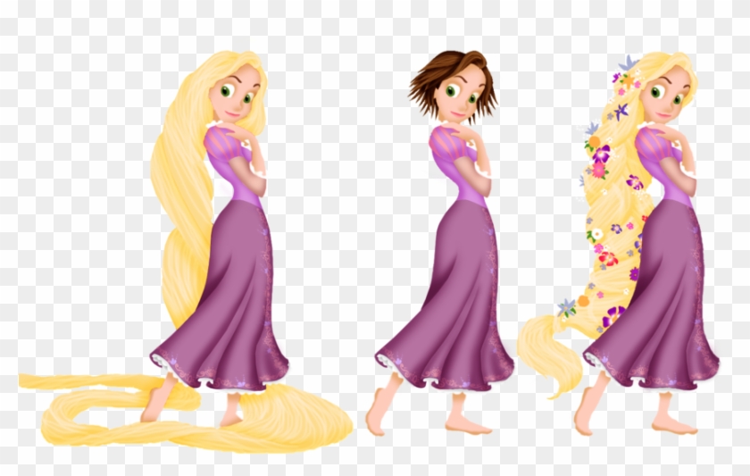 Hair Transparent Rapunzel - Rapunzel Braid Clipart #3192808