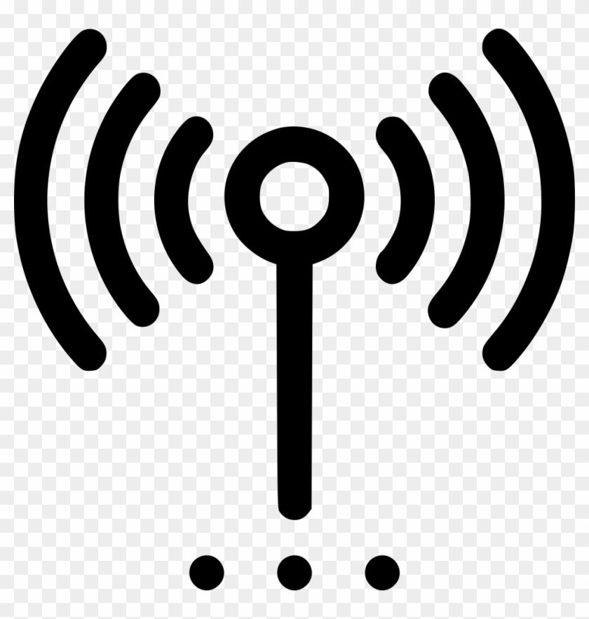 Antenna Signal Technology Morenetworks Svg Png Icon - Onda De Radio Wifi Clipart #3192994