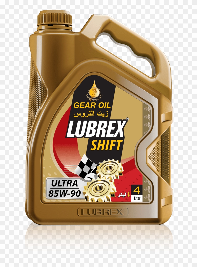 Shift Ultra 85w90 4l Gold Front - Lubrex Lubricants Clipart