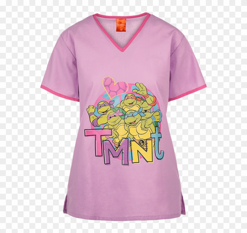 Ap555tmn - Ninja Turtle Scrub Top Clipart #3193443