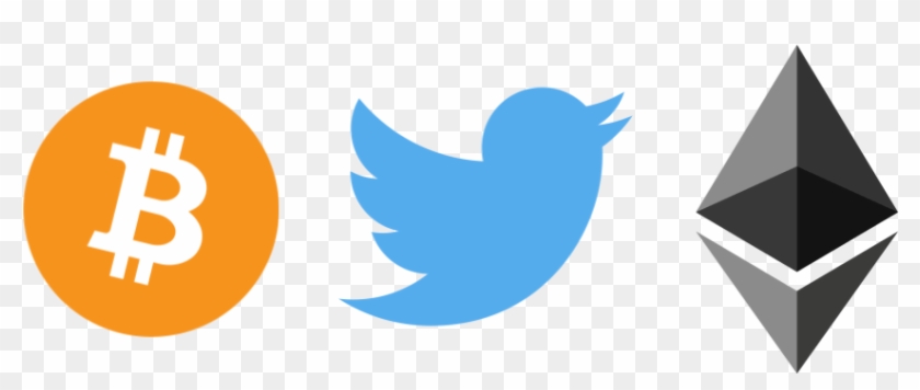 Twitter Bitcoin Ethereum - Ethereum Vs Bitcoin Clipart #3193880