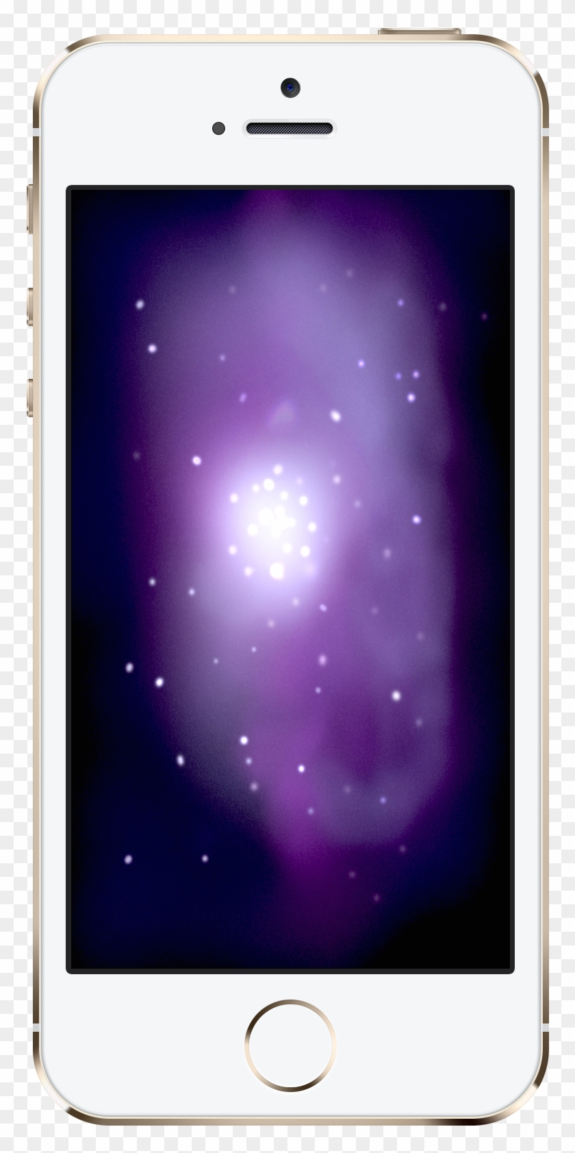 Wallpaper Love Galaxy - Smartphone Clipart #3194726