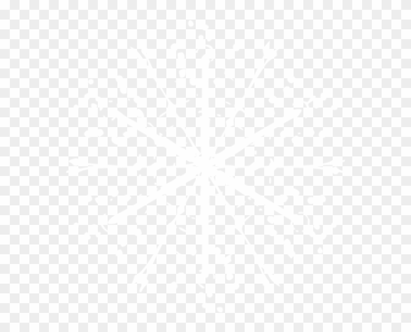 Snow Flakes Png Free Download - White Snowflake Transparent Png Clipart #3195079