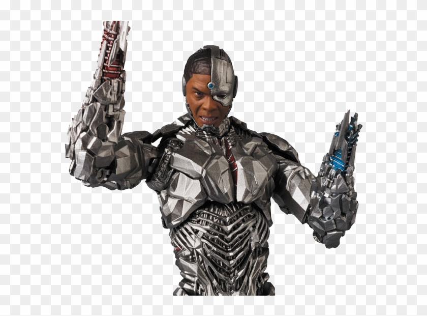 Mafex Justice League Cyborg Clipart #3195086