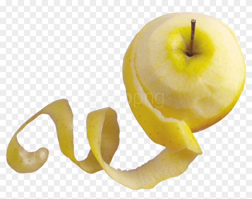 Free Png Download Yellow Apple's Png Images Background - Peeled Apple Png Clipart #3195448