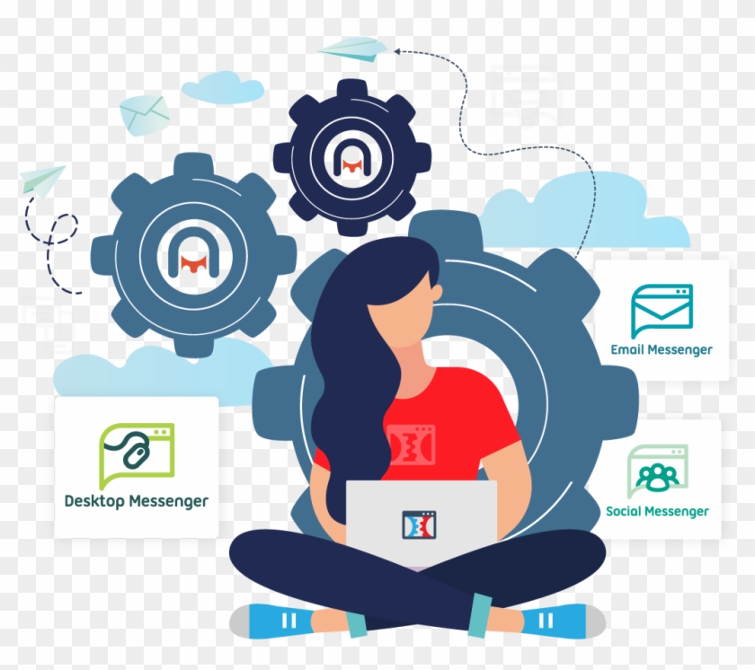 Instead Of Using Email Autoresponders And Confusing - Click Funnel Clipart