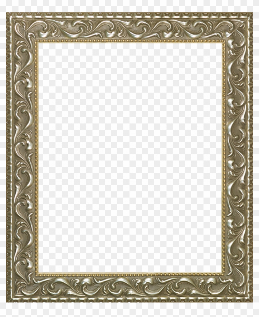 Rococo Silver - Picture Frame Clipart #3195702