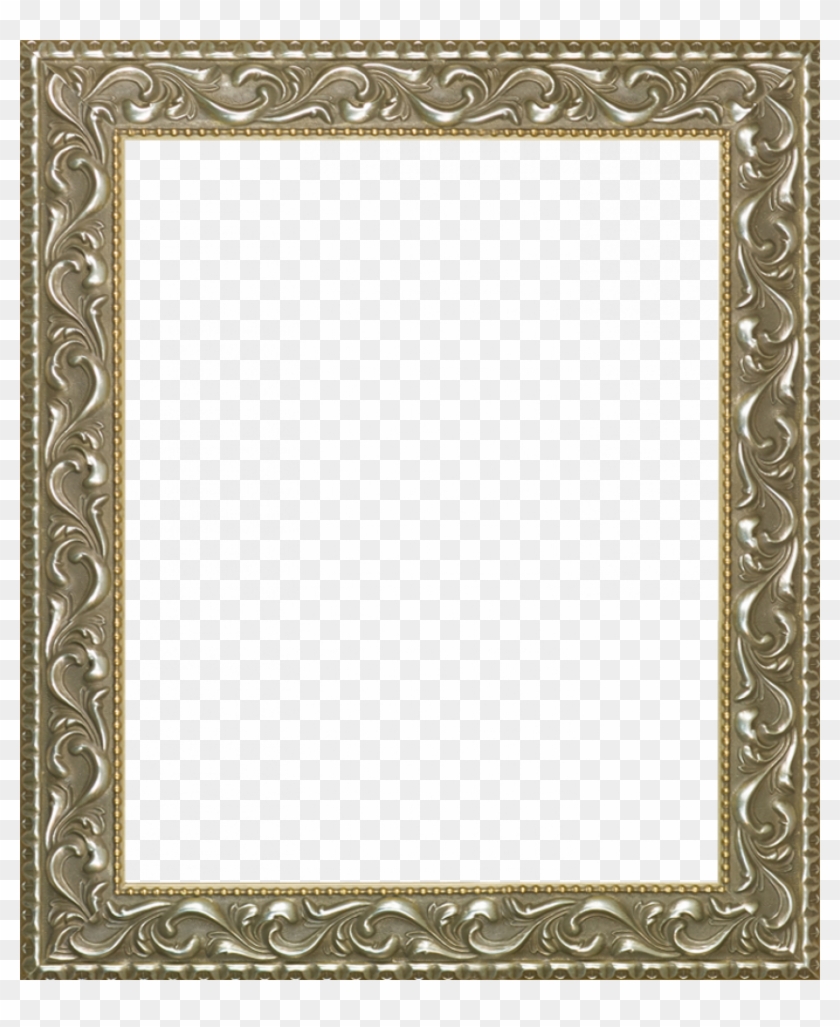Rococo Silver - Picture Frame Clipart