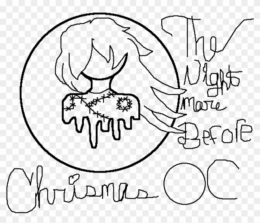 The Nightmare Before Christmas Oc - Cartoon Clipart #3195748