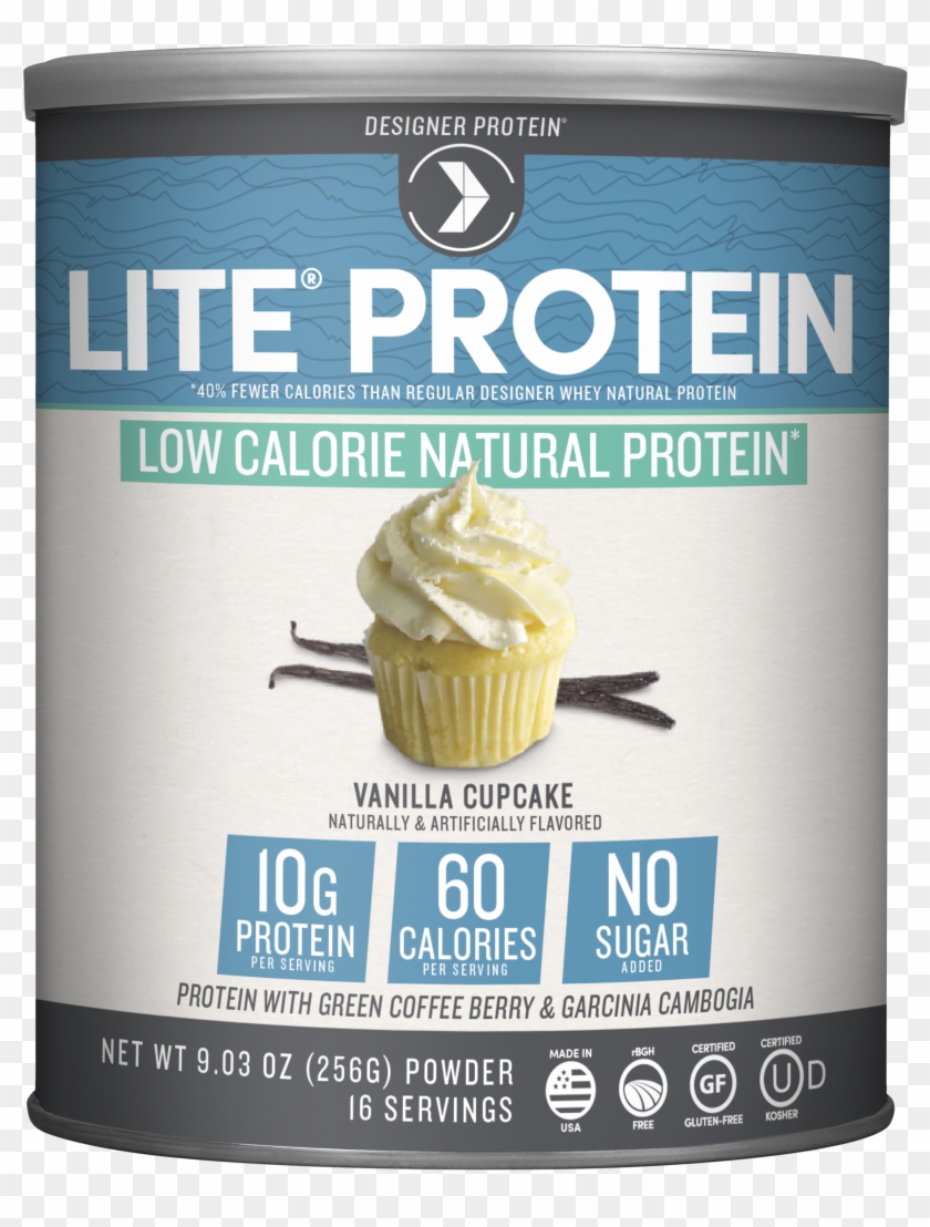 Designer Protein Lite Protein Powder, Chocolate Cookies - Lite Protein Cookies And Cream Clipart #3195753