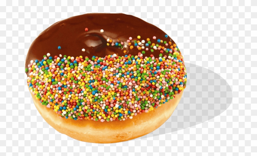 Choc 100's & 1000's Donut - Balfours Donut Clipart