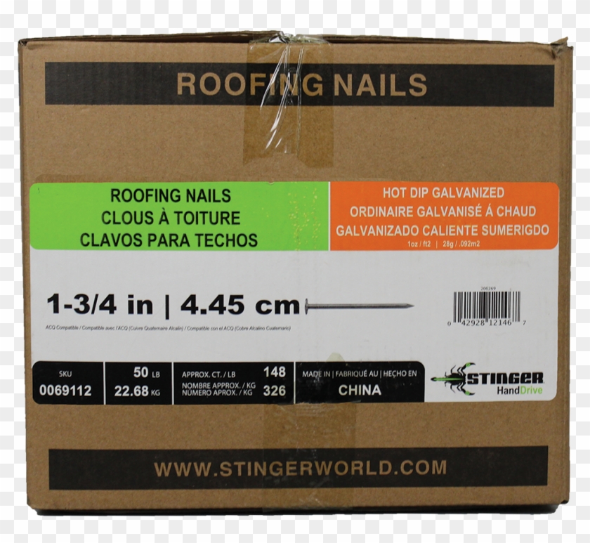 Hard Drive Roofing Nails - Wood Clipart