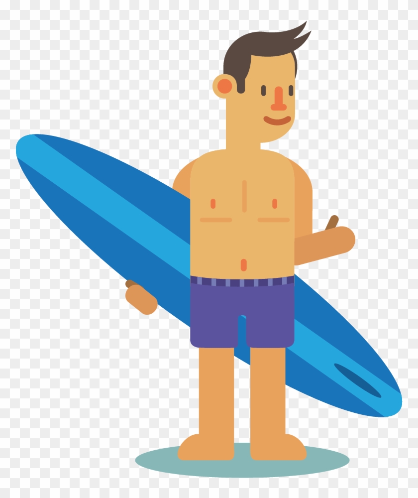 Surfing Drawing Cartoon - Surfing Clipart #3196515