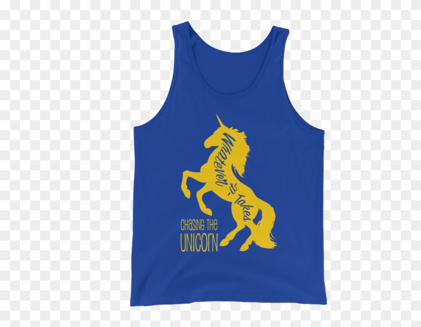 "chasing The Unicorn" Unisex Tank Top - Top Clipart #3197067