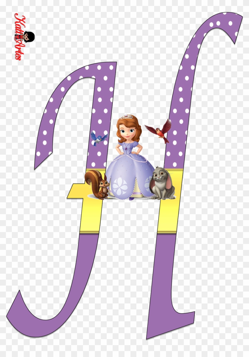 Princesa Sophia, Princess Sofia The First, 2nd Birthday, - Alfabeto De Princesa Sofia Clipart