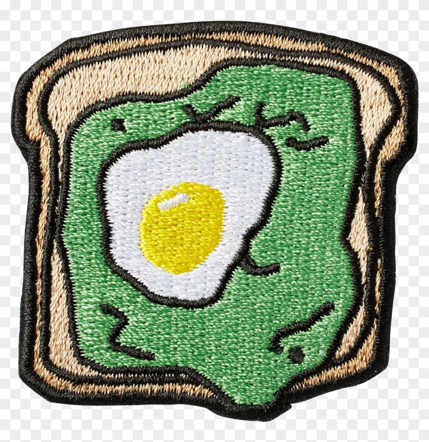 Avocado Toast Transparent Transparent Background - Avocado Toast Embroidery Clipart
