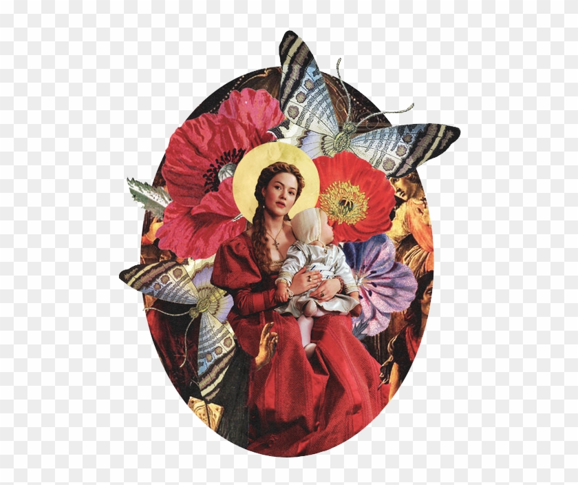 ““ Lucrezia Borgia, Madonna Of The Vatican - Artificial Flower Clipart #3198348