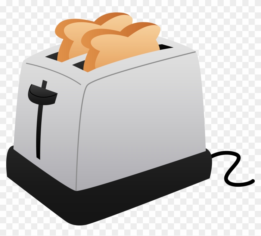 Toaster Clipart Breakfast Toast - Toaster Clipart - Png Download