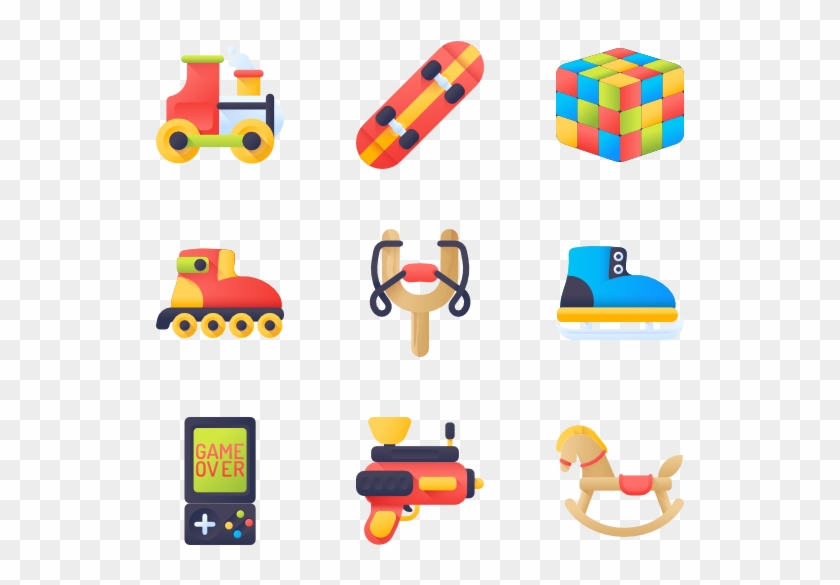 Christmas Toys - Icon Flat Design Png Clipart