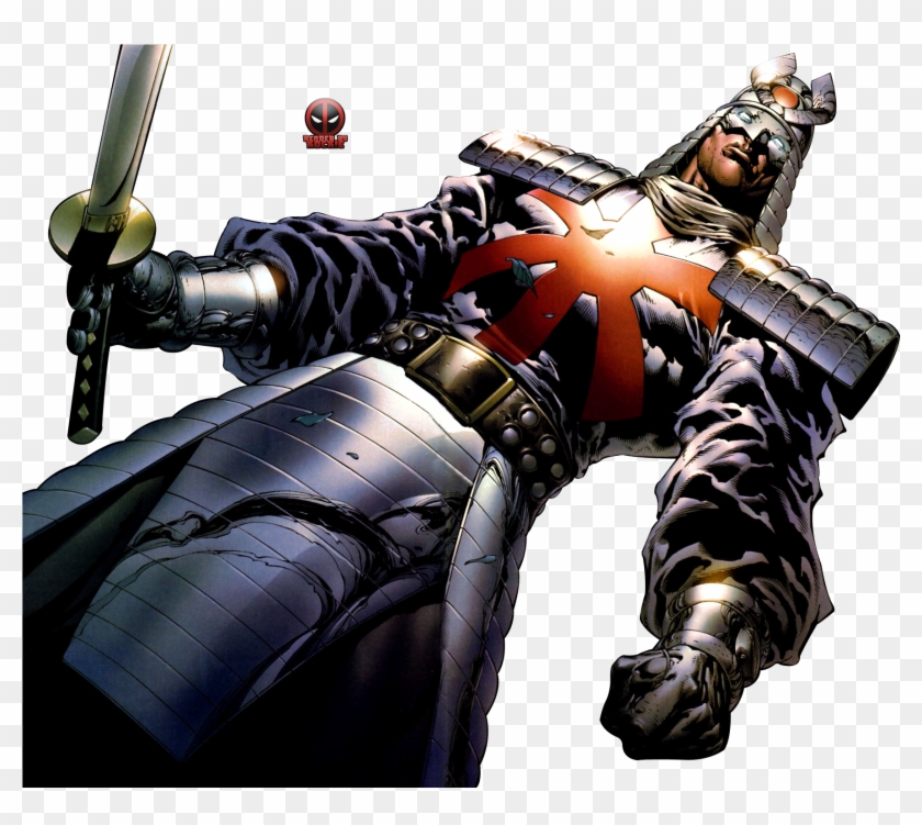 Silver Samurai Clipart