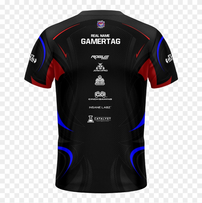 True Venom Gaming Black Pro Jersey - Active Shirt Clipart