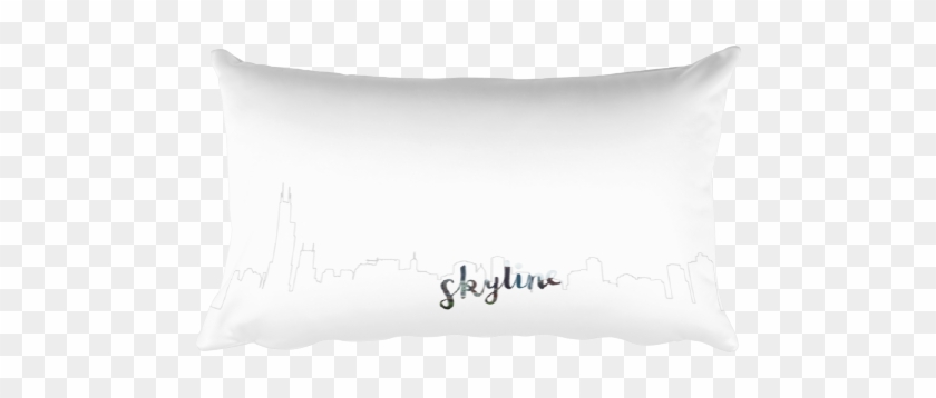 Rectangular Pillow - Chicago Skyline - Cushion Clipart #3199659
