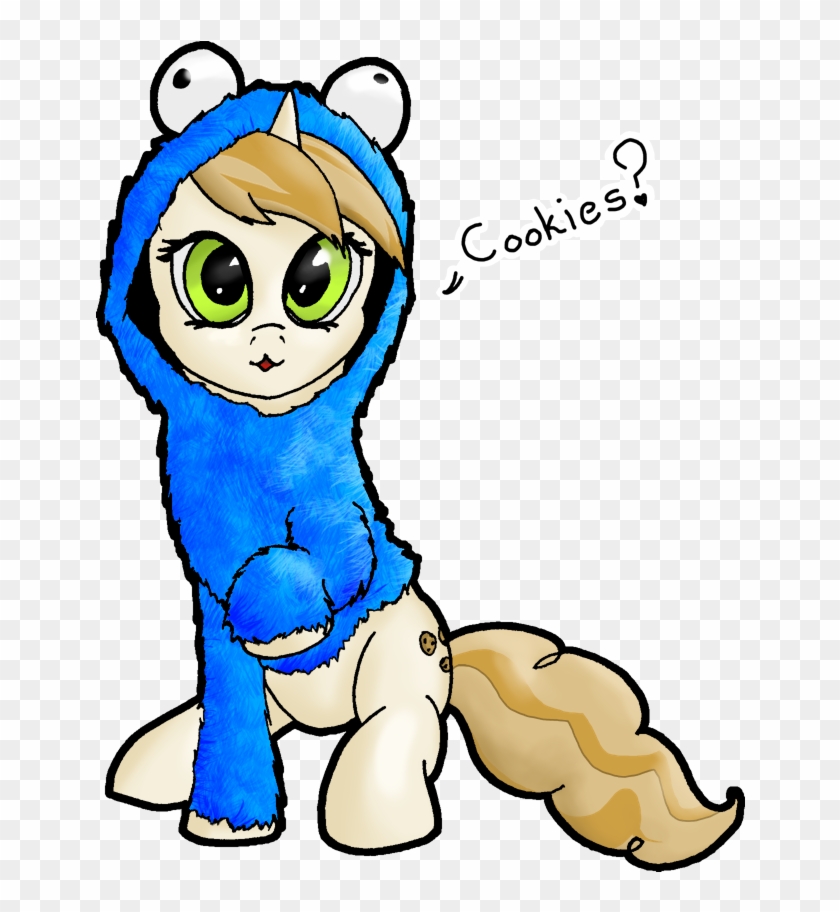 Cookie Monster Clipart Simple Cartoon - Cartoon - Png Download