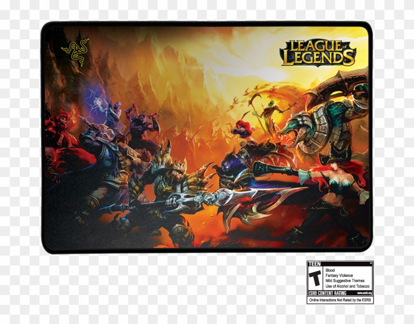 League Of Legends Collector's Edition Razer Goliathus - Pad League Of Legends Clipart #320052