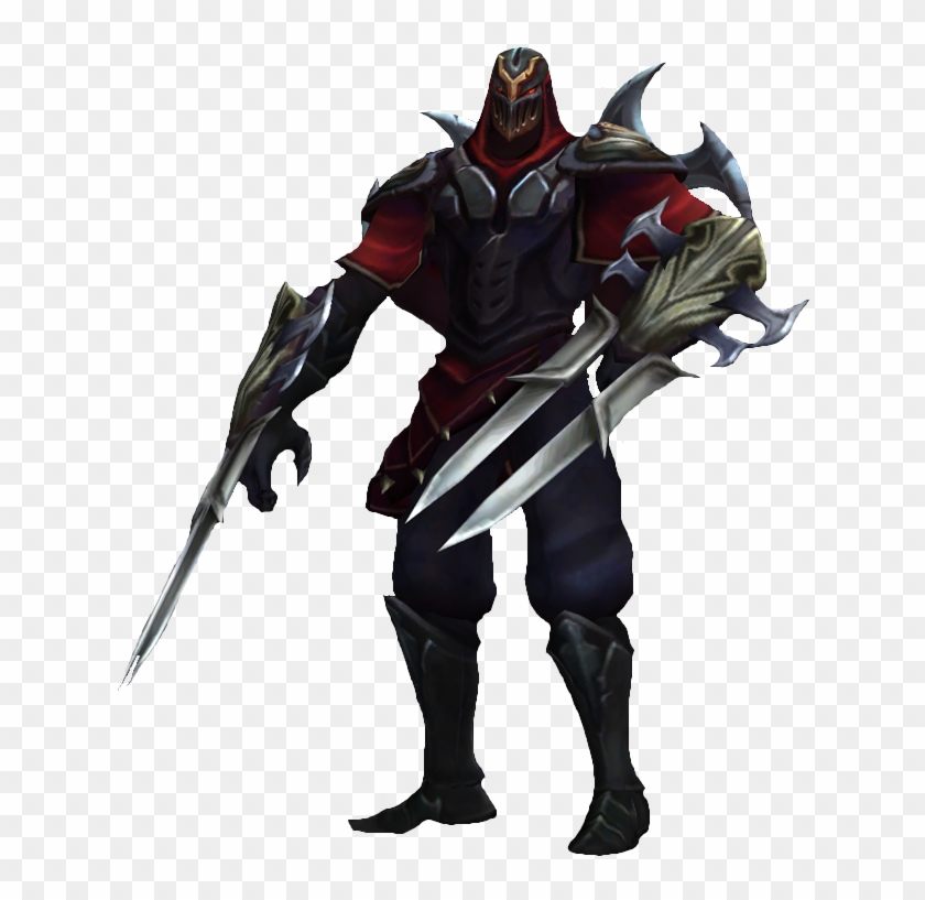 Zed Render - League Of Legends Zed Png Clipart
