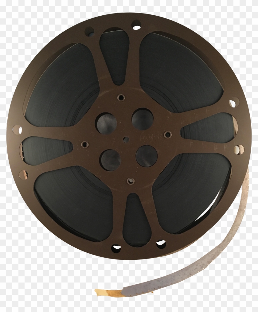 Vintage Mm Brown Film - Circle Clipart #320125