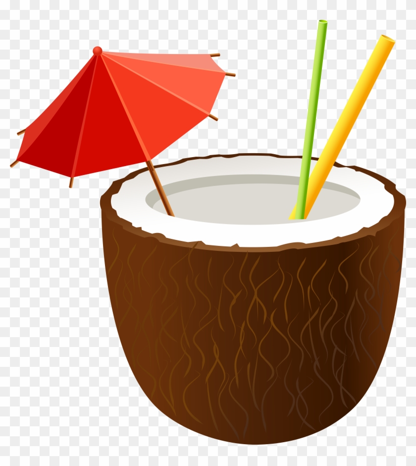 Coconut Cocktail Png Clip Art Image Transparent Png #320149