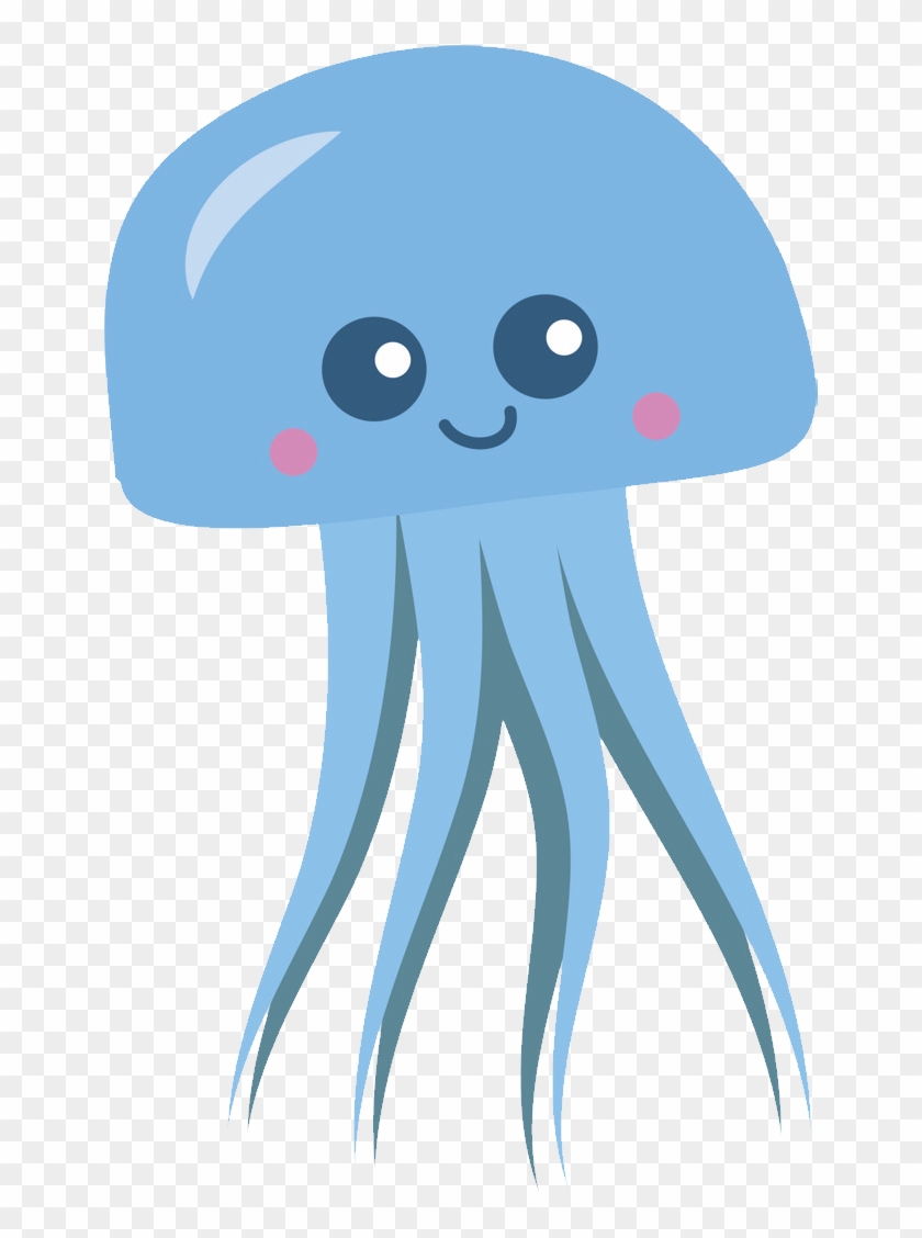Jellyfish Clipart Transparent Background - Png Download #320250
