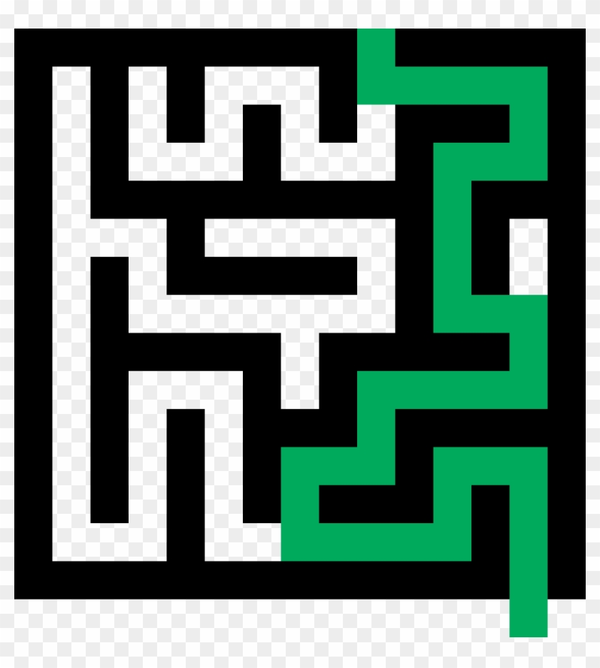 This Free Icons Png Design Of Solution To Tiny Maze Clipart #320281